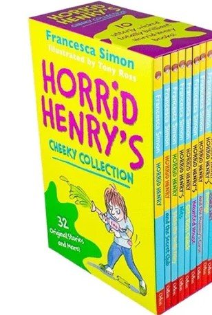 Set of 10 Horrid Henry Books