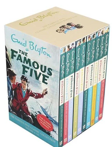 Enid Blyton The Famous Five Book Set - Books 1-10